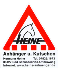 Anhänger u. Kutschen Hermann Heine  07525 1673 in Otterswang